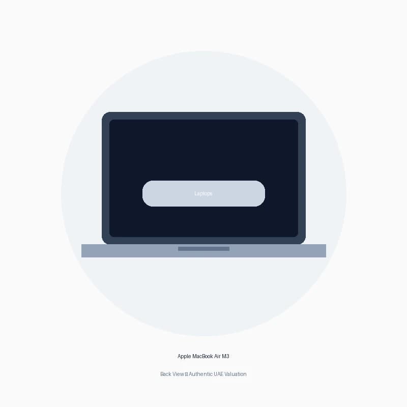 MacBook Air 15 M3 Back