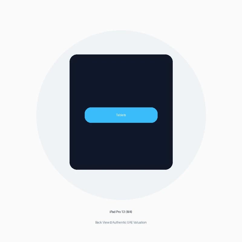 iPad Pro 13 M4 Back
