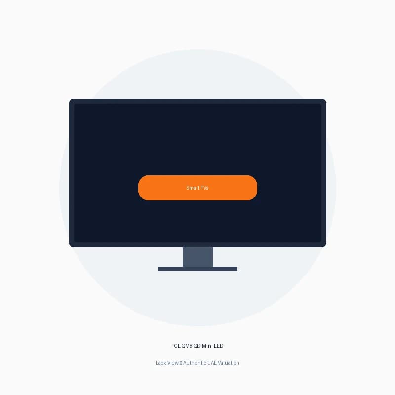 TCL QM8 QD-Mini LED 4K TV Back